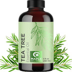 Pure Tea Tree Oil for Hair Skin and Nails by MapleHolistics