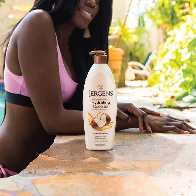 Jergens Hydrating Coconut Body Lotion, Hand and Body Moisturizer, Infused - Image 10