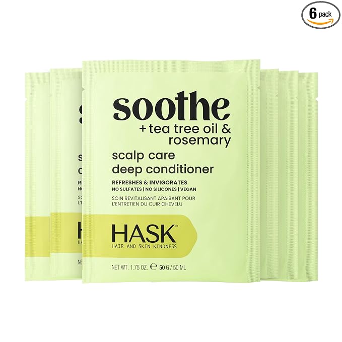 HASK TEA TREE Revitalizing Deep Conditioner Treatments by HASK