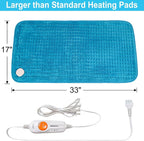 Boileau Electric Heating Pad for Back Pain and Period Cramps Relief, 3 Heating - Image 9
