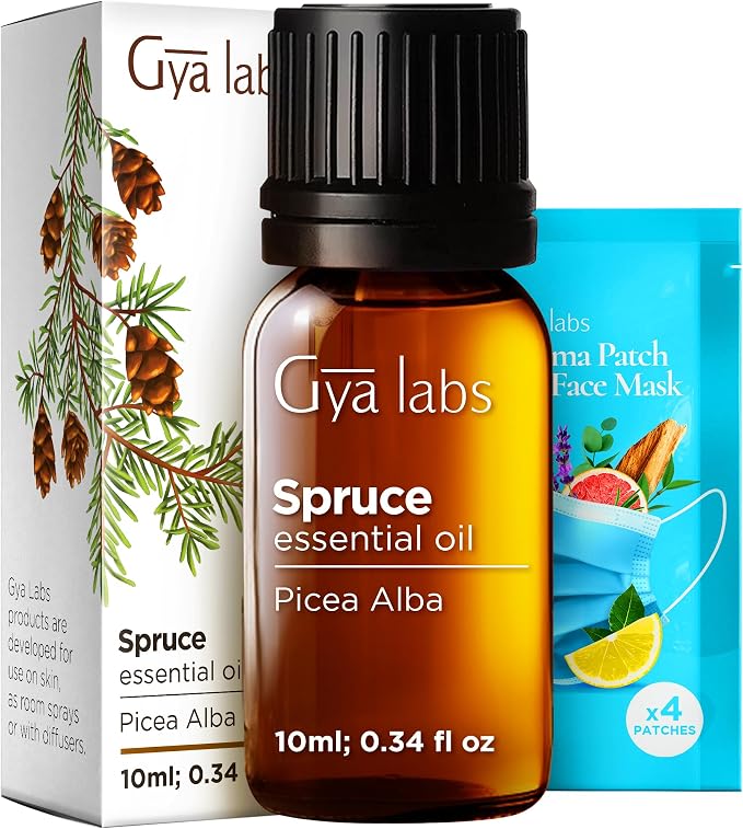 100% Pure Spruce Essential Oil by GyaLabs