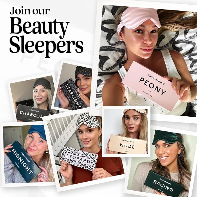 TheSleepGuard Pure Silk Sleep Mask Light Blocking Travel Essentials. Eye Masks - Image 7