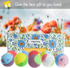 Bath Bombs Gift Set, 10 Organic Bubble Bombs, - Image 6