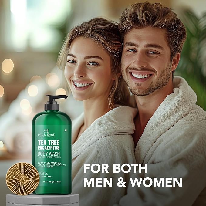 Botanic Hearth Tea Tree Eucalyptus Body Wash - Image 5