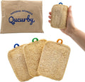 All Natural Loofah Kitchen Sponges by Qucurby