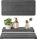 2PCS Water Absorbing Stone Tray, Quick Drying Diatomite Stone Sink Tray by Unknown