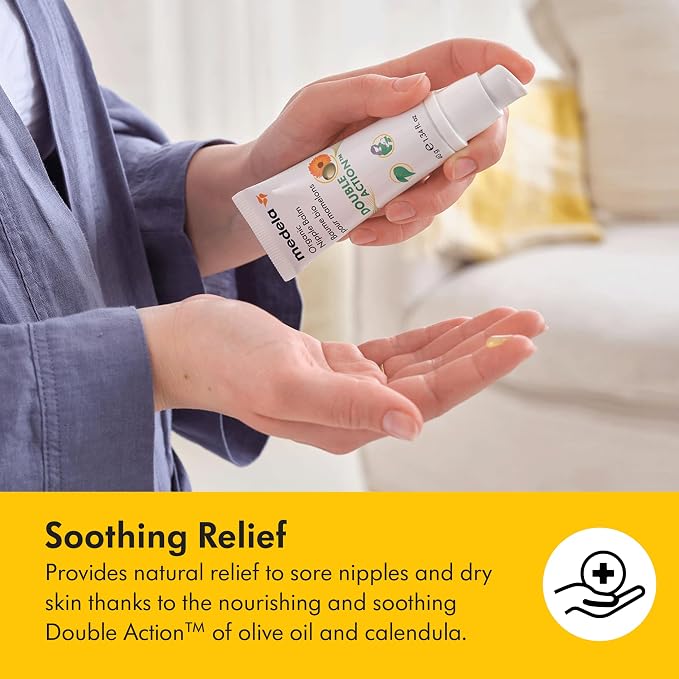 Medela Organic Nipple Cream & Pumping Lubricant, Soothes & Nourishes - Image 5
