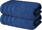 Infinitee Xclusives 100% Cotton Luxury Bath Towels Set of 2 by InfiniteeXclusives