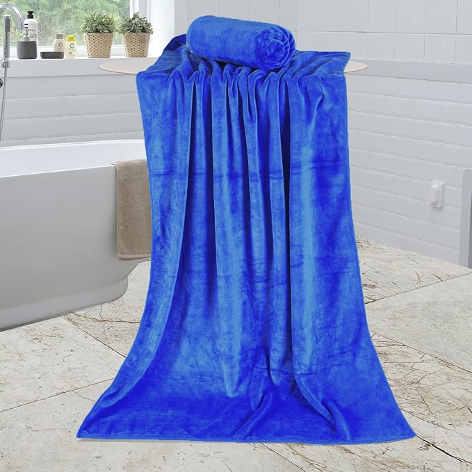 JML Large Bath Towels Set of 2, 30x60 Inches, Microfiber Body Towel - Image 6