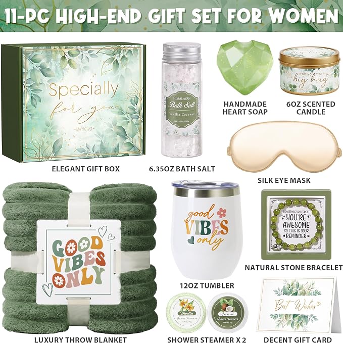 Mothers Day Birthday Gifts for Women Self Care Gift, Get Well Soon Gift Baskets - Image 2