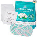 Steam Eye Mask - 16 Pack Self-Heating Warm Compress by DoSensePro