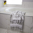 SKL Home Mirage Fringe 100% Turkish Cotton Bath Towel - Image 4