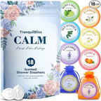 TranquilBliss Shower Steamers, Self Care Relaxation Shower Tablets by Unknown