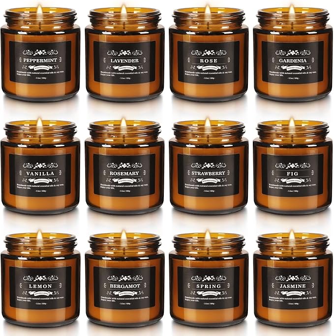YOROXRG 12 Pcs Scented Candles by YOROXRG