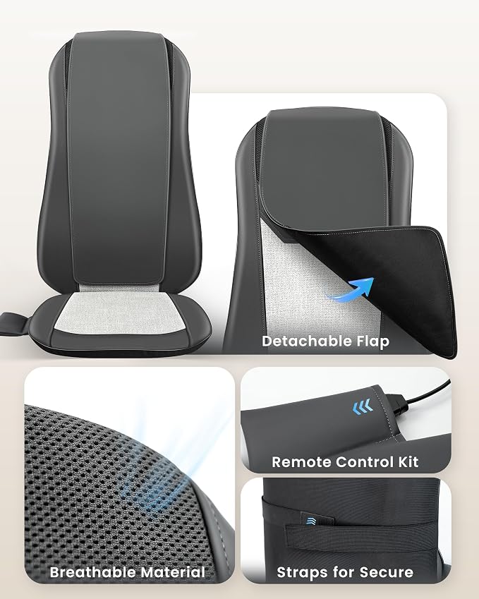 COMFIER Back Massager with Heat, Full Back Massager - Image 6
