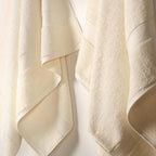 SUPERIOR Egyptian Cotton Pile Bath Towel Set of 2, Ultra Soft Luxury Towels - Image 6