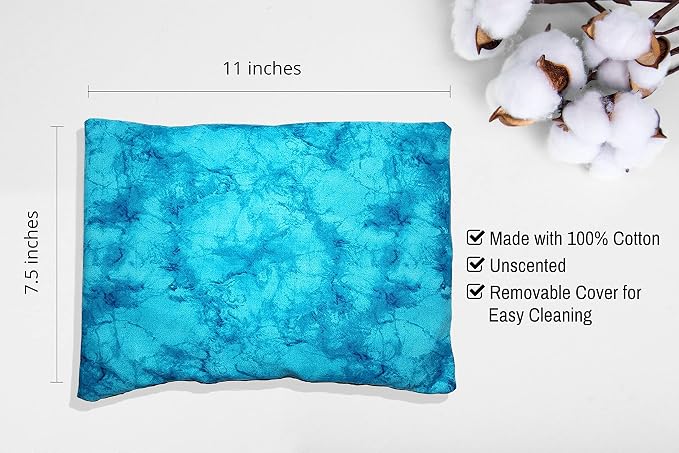 Microwavable Corn Filled Heating Pad and Cold Pack/Washable 100% Cotton Cover - Image 2