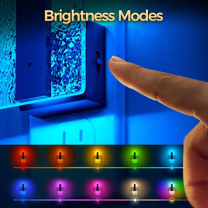DORESshop LED Night Lights Plug into Wall, Decorative Night Light - Image 2