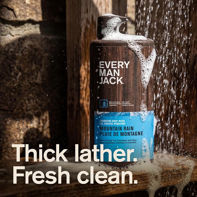 Every Man Jack Mountain Rain Mens Body Wash - Image 2