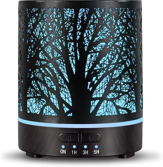 EQUSUPRO Essential Oil Diffuser 300ml Metal Electric Ultrasonic Diffuser by EQUSUPRO
