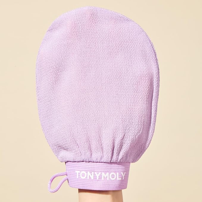 Plum Bum K-Spa Exfoliating Glove – Korean Spa-Inspired Body Scrub Mitt - Image 6