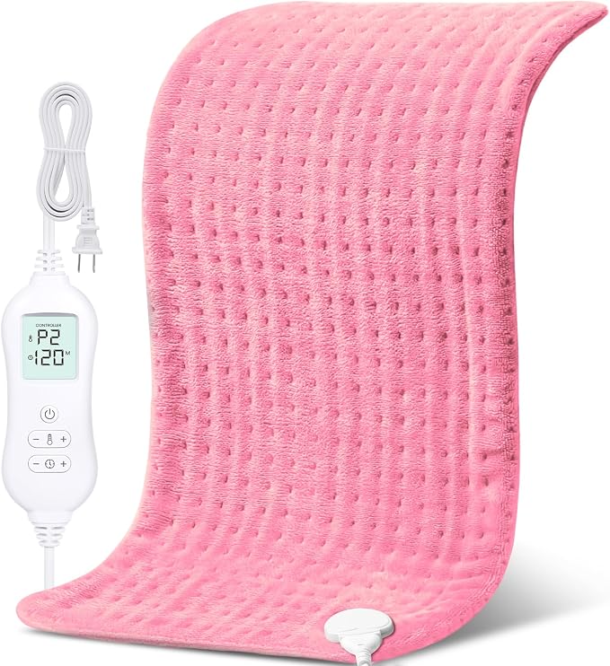 NOWWISH Heating Pad for Back Pain Relief & Period Cramps, 33x17 Inches Large by NOWWISH