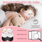 Kids Sleep Mask Eye Cover: 100% Real Natural Pure Silk Eye Mask - Image 2