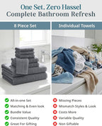 Casa Platino Premium Cotton Towels Set - Image 6