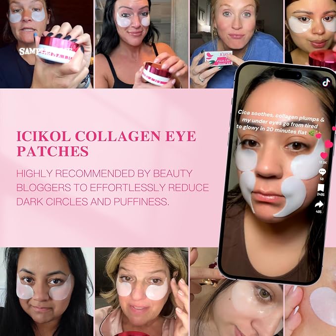 Under Eye Patches with Centella Collagen - Image 7