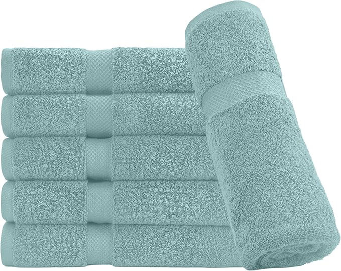 HERCULEAN Premium Bath Towels 24 x 48 Pack of 6 | Quick Dry and Highly - Image 5