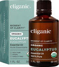 Cliganic Organic Eucalyptus Essential Oil, 100% Pure | Natural Aromatherapy Oil by Cliganic