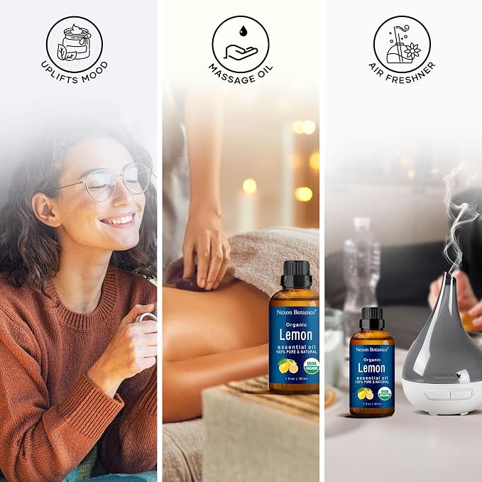 Organic Lemon Essential Oil 30 ml - Image 3
