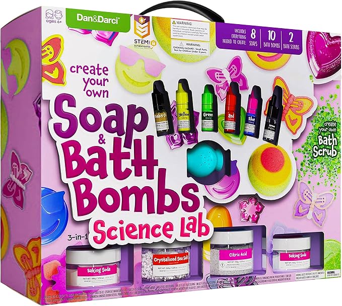 Dan&Darci Soap & Bath Bomb Making Kit by Dan%26Darci