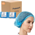 ProtectX Disposable Bouffant Caps Hair Head Cover Nets 21” by ProtectX