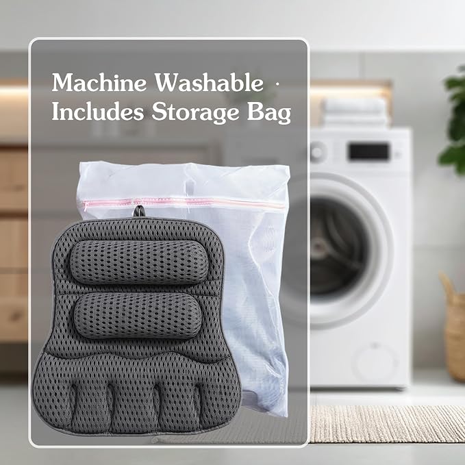 Luxury Bath Pillow for Tub, - Image 5