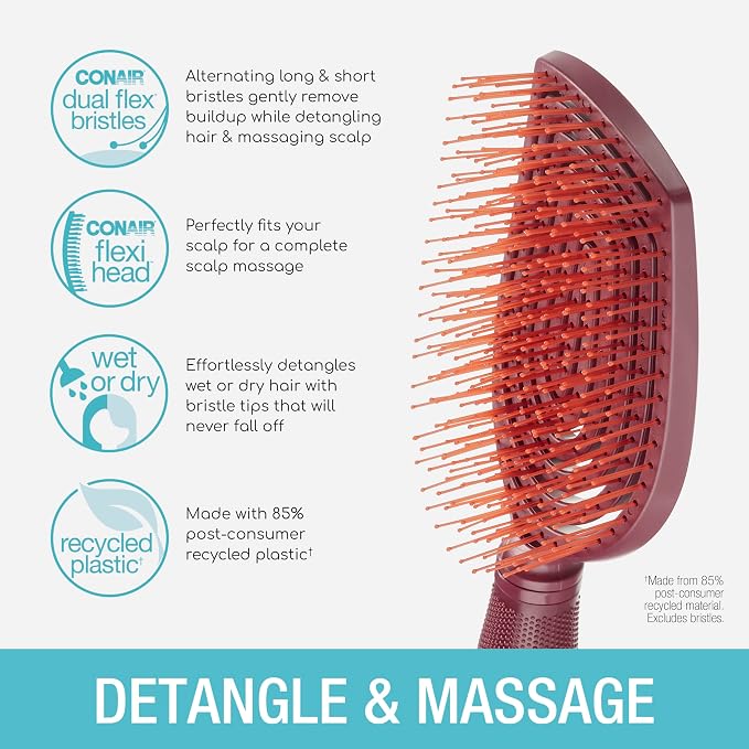 Conair Scalp Care Detangling hairbrush - Image 3
