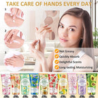 KONEUK 64 Pack Moisturizing Hand Cream Set, Mothers Day Gifts - Image 4