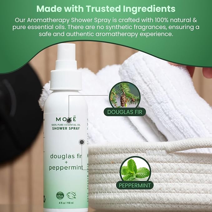 MOXE Aromatherapy Shower Spray - Image 6