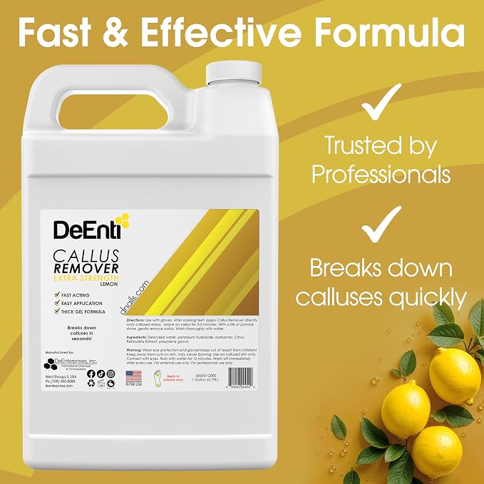 DeEnti Callus Remover for Feet, Extra Strength Foot Callus Remover Gel - Image 2