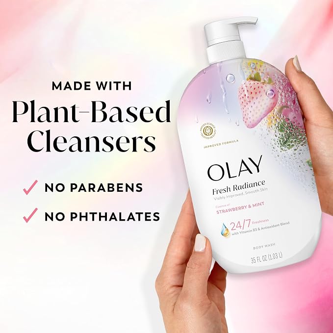 Olay Body Wash for Women, Fresh Radiance, 24/7 Skin-Loving Freshness, Visibly - Image 5