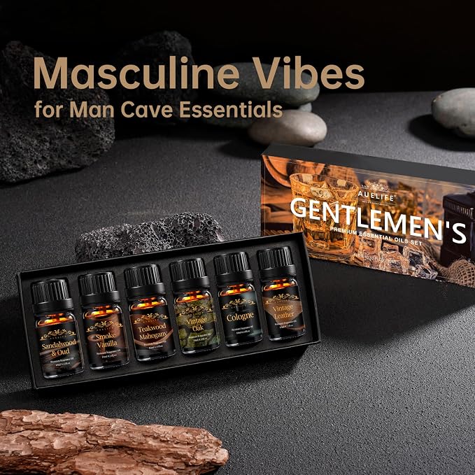 Men Essential Oils Set for Diffuser, Father's Day Gift for Men - Image 6