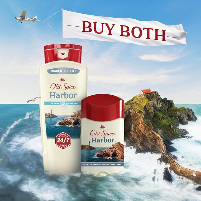 Old Spice Cleansing Body Wash for Men, 24/7 Shower Fresh - Image 8