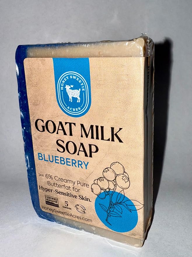 Honey Sweetie Acres Blueberry Goat Milk Soap - Image 2