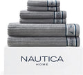 Nautica - Bath Towels, 100% Soft & Absorbent Fluffy Cotton, Highly Absorbent & by Nautica