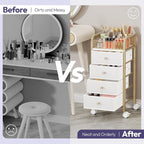 SWTYMIKI Rolling Makeup Organizer Cart - Image 6