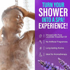 GuruNanda Lavender Vapor Shower Tablets, Clean-Dissolving Aromatherapy Shower - Image 2