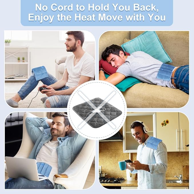 SuzziPad Microwave Heating Pad, 6.5x12” Reusable Moist Heated Pads - Image 6