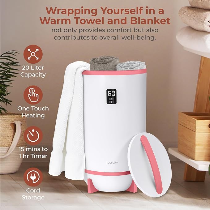 SereneLife Towel and Blanket Warmer - Image 6
