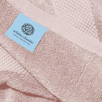 White Classic Luxury Pink Hand Towels - Image 5