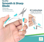 Cuticle Trimmer with Non-Slip Grip Handle Professional Stainless Steel Cuticle - Image 4